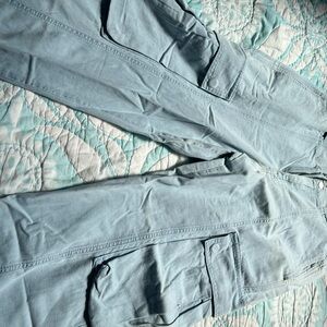 Frame Denim Light Blue Flare & Wide Leg Jeans